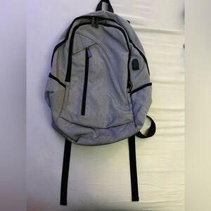 Amazon Gray Backpack Lots of Pockets